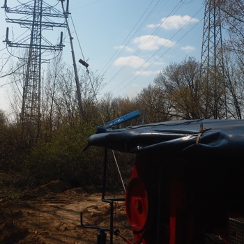 Linie elektroenergetyczne NN i WN.
