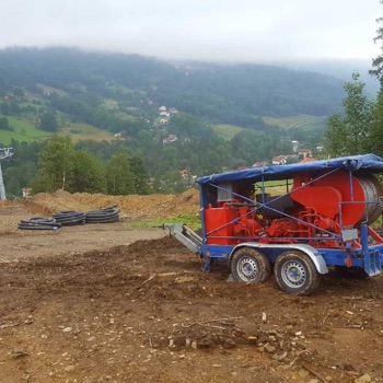 Wciągarka kablowa.